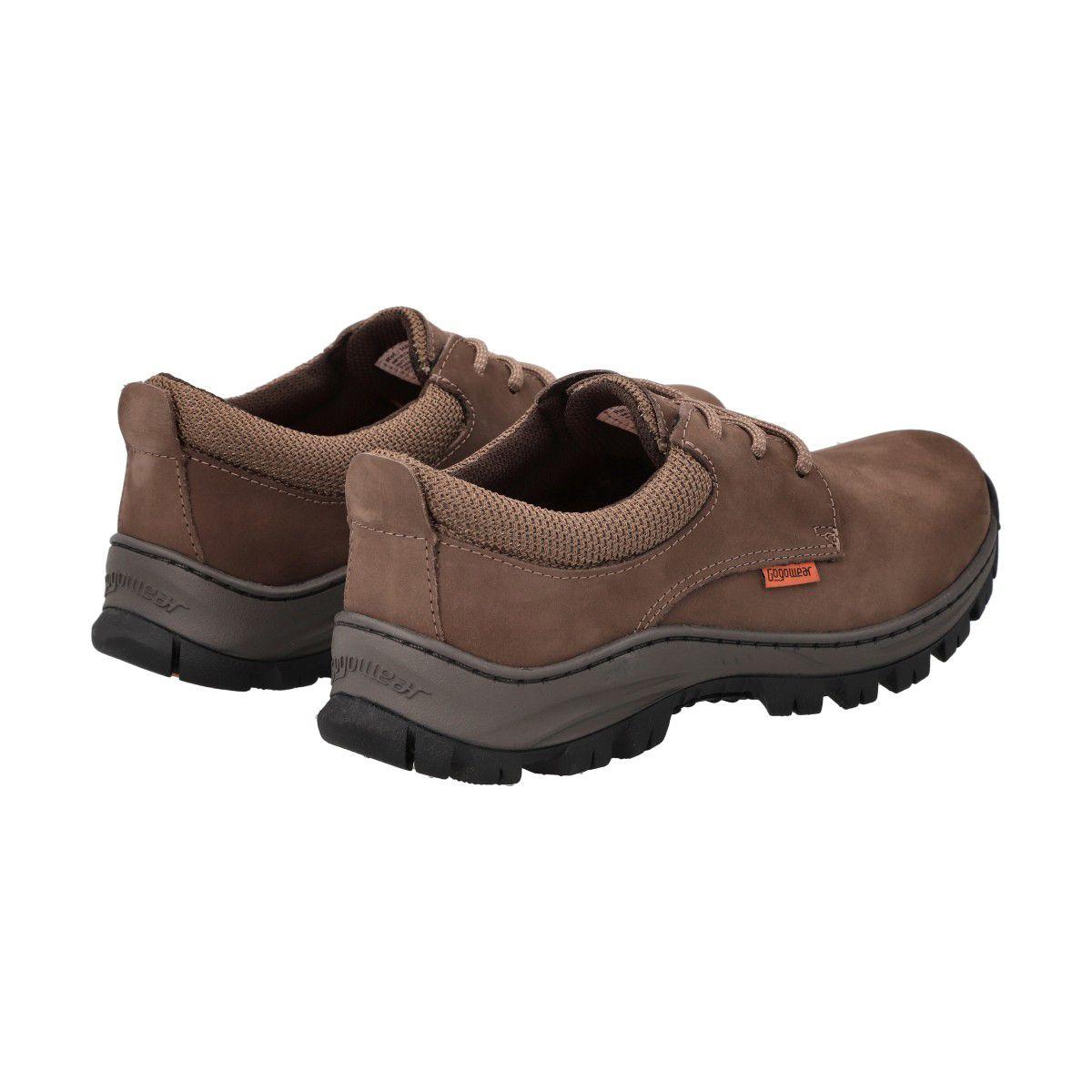 Zapatilla Hombre Trekking Marrón Troller Gogowear-3