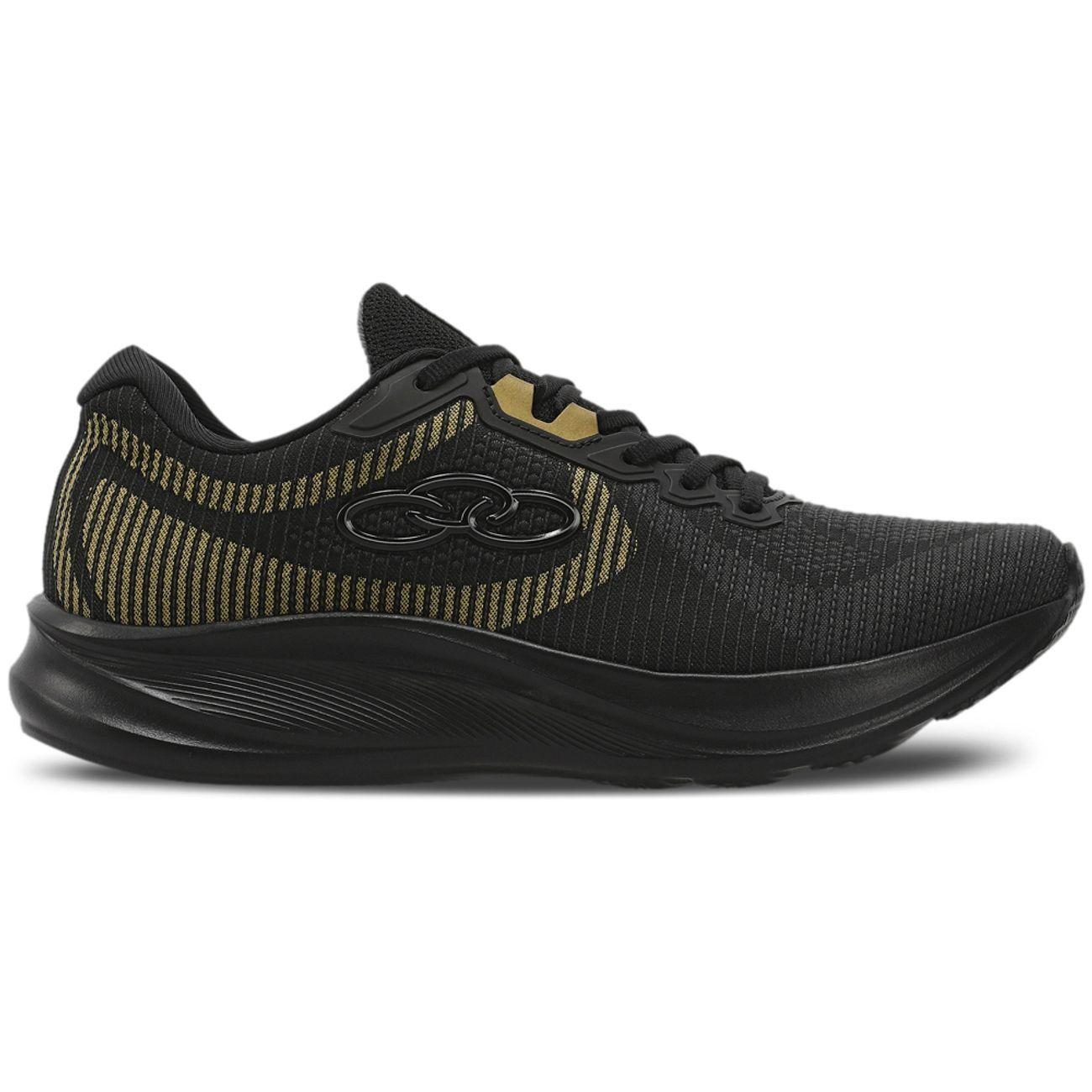 Zapatilla Hombre Orbita Negro/Dorado-0