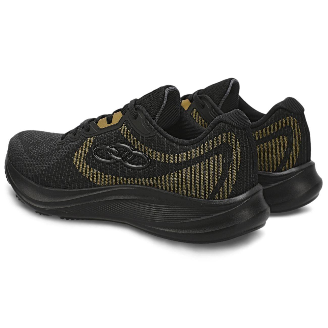 Zapatilla Hombre Orbita Negro/Dorado-3