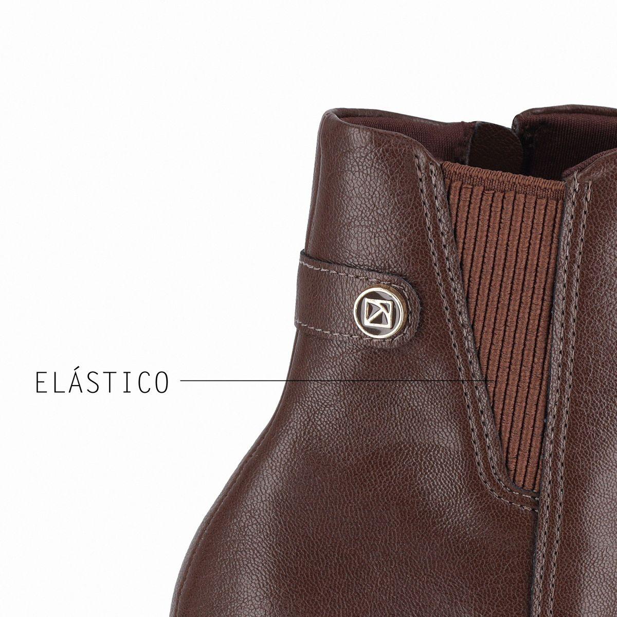 Botin Mujer Chocolate Leci 22 Piccadilly-4