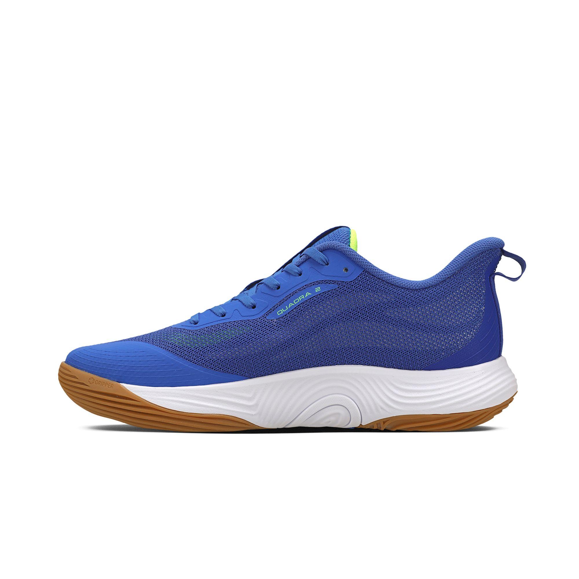 Zapatilla Voleibol Hombre QUADRA 2 Azul/Verde-4