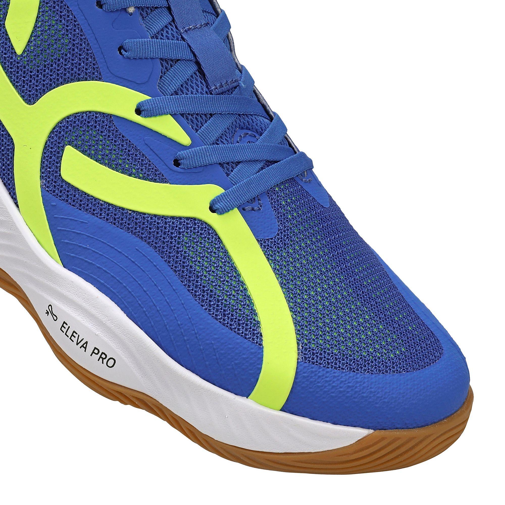 Zapatilla Voleibol Hombre QUADRA 2 Azul/Verde-6