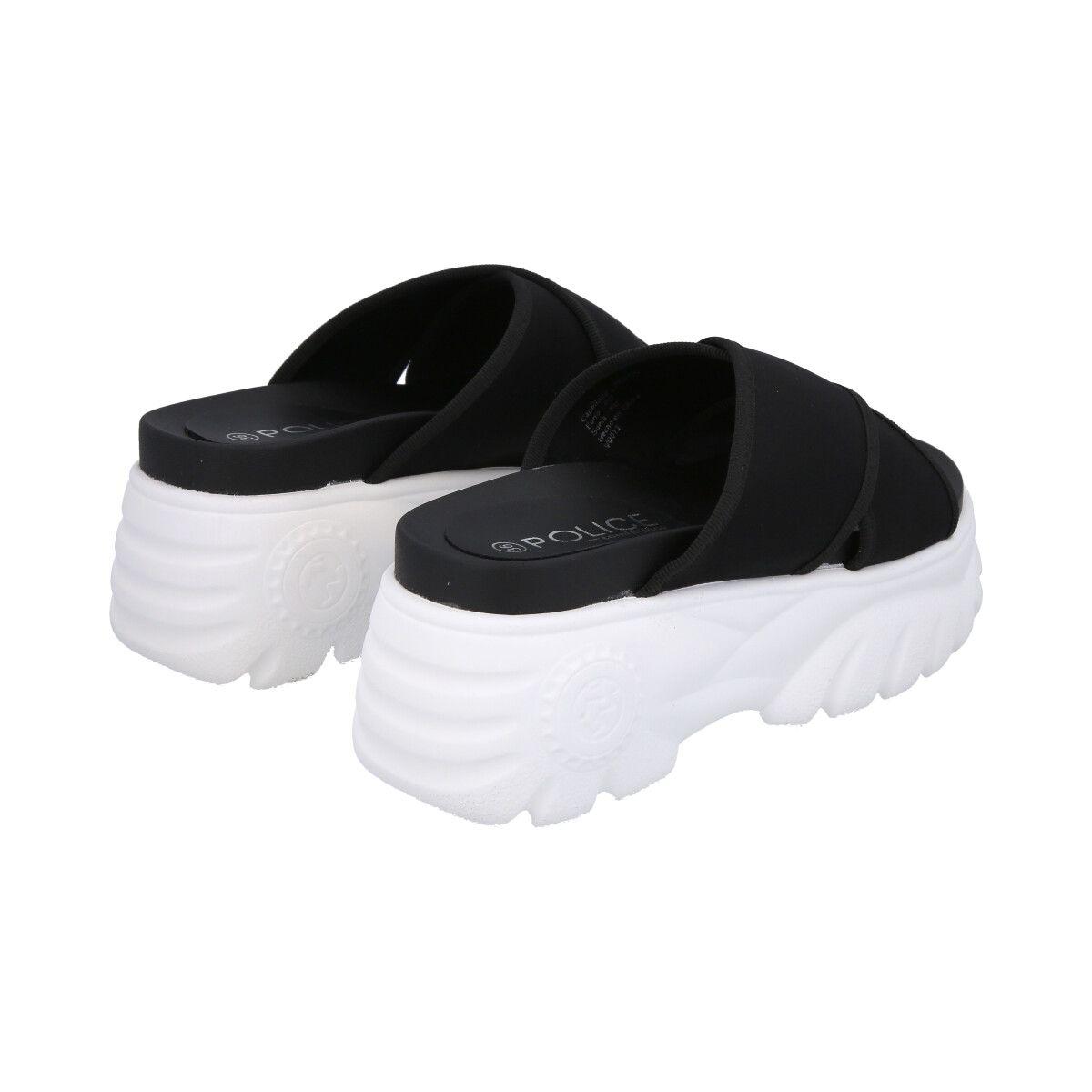Sandalia Mujer Negro Plataforma Mixen Police-4