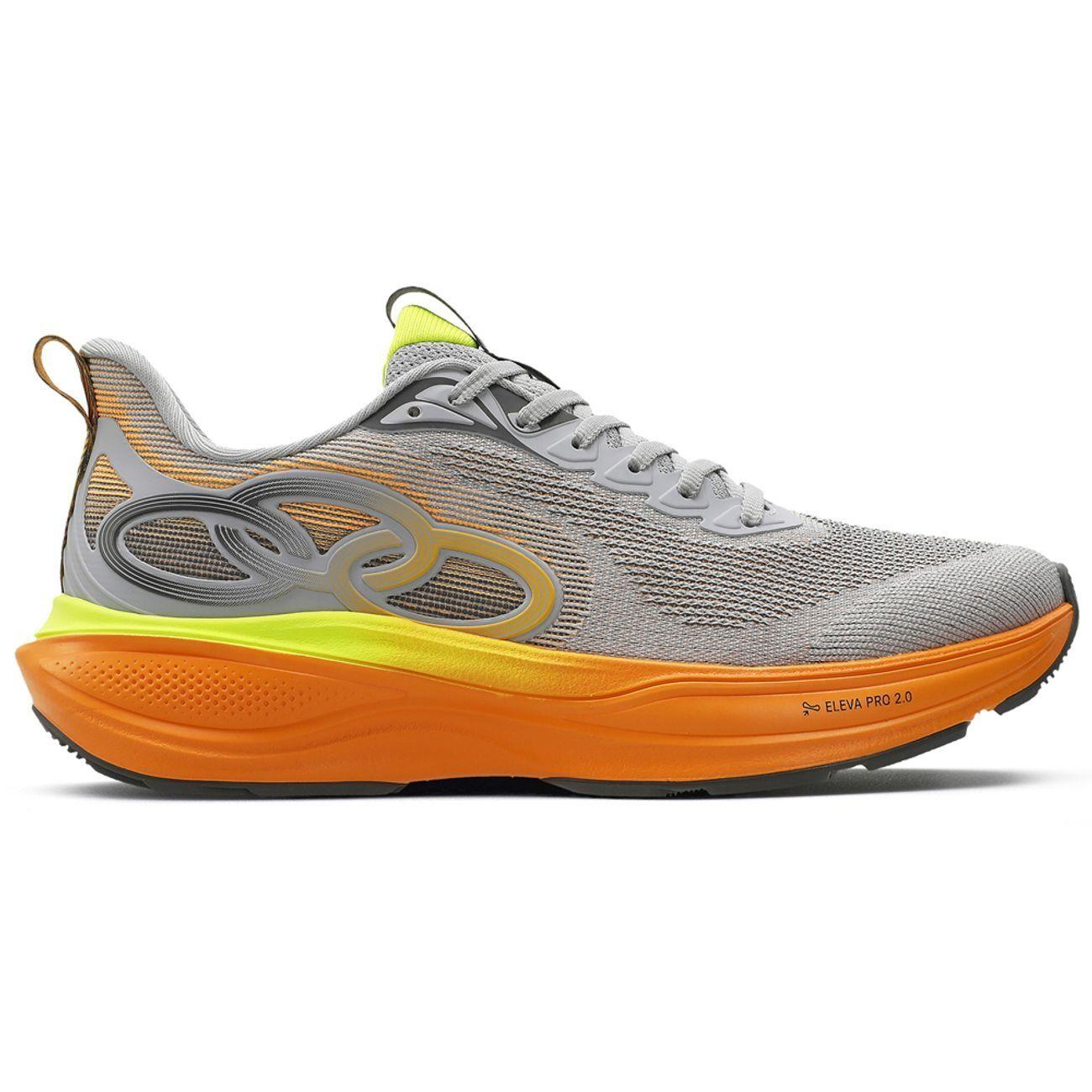 Zapatilla Running Mujer Pride 4 Gris/Naranja-0