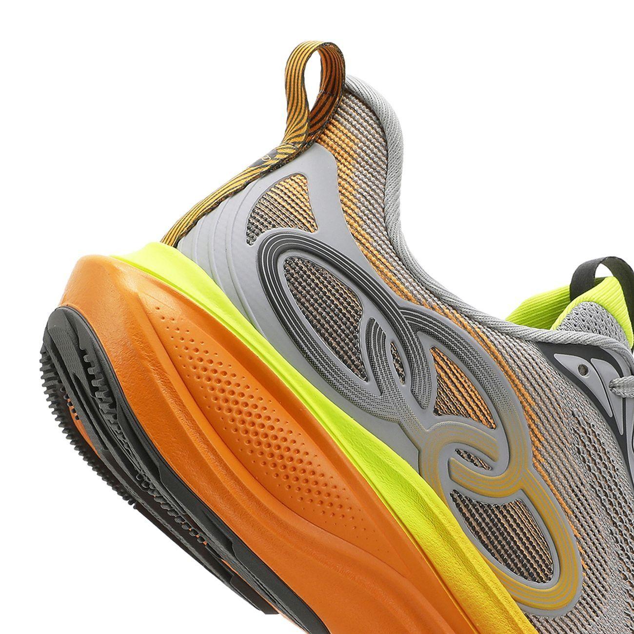 Zapatilla Running Mujer Pride 4 Gris/Naranja-6