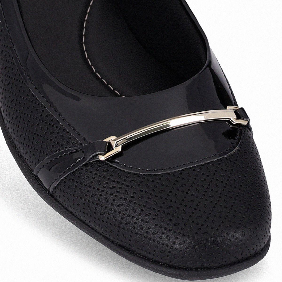 Zapato Ivone Anabela Negro Piccadilly-1
