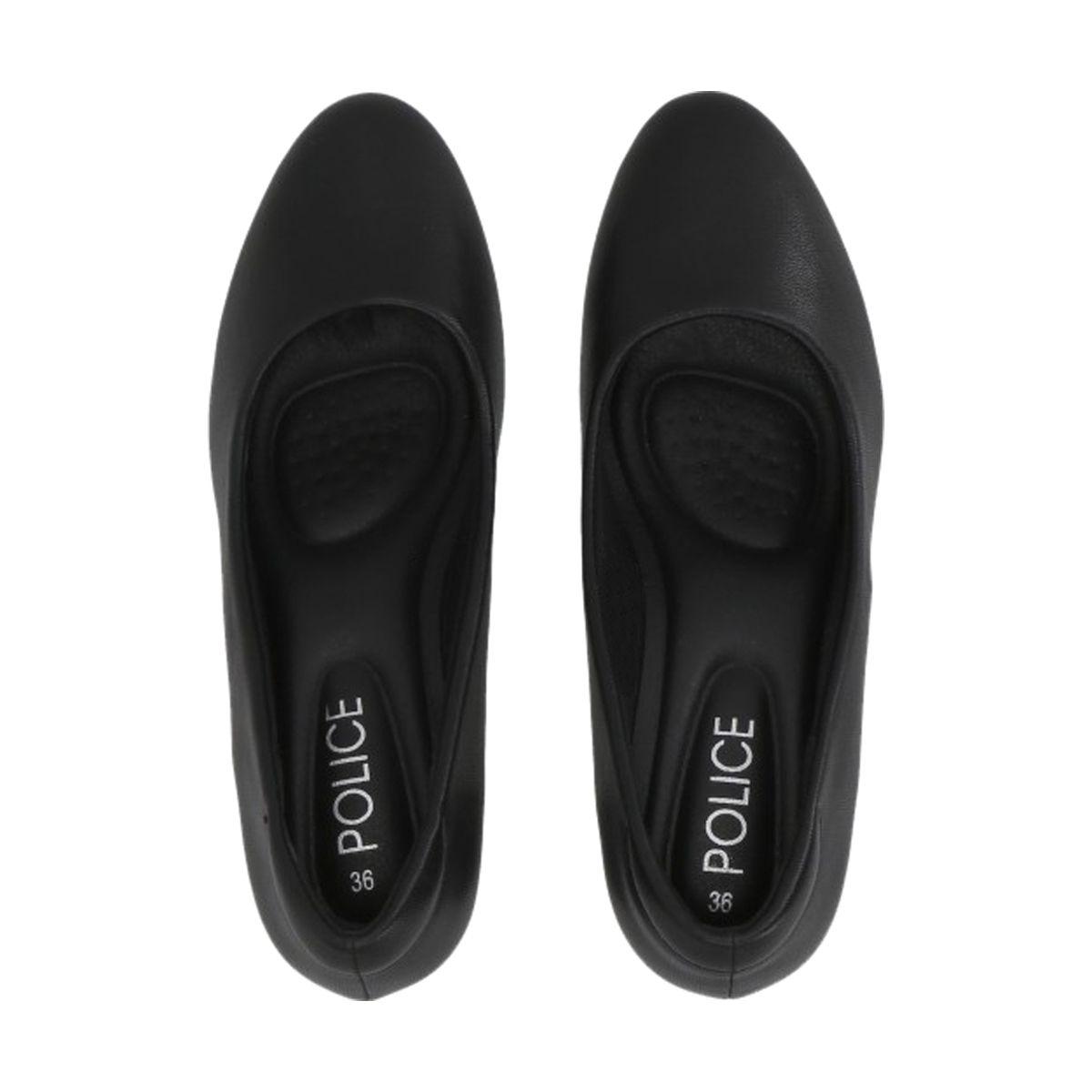 Zapato Mujer Negro Abril Police-1