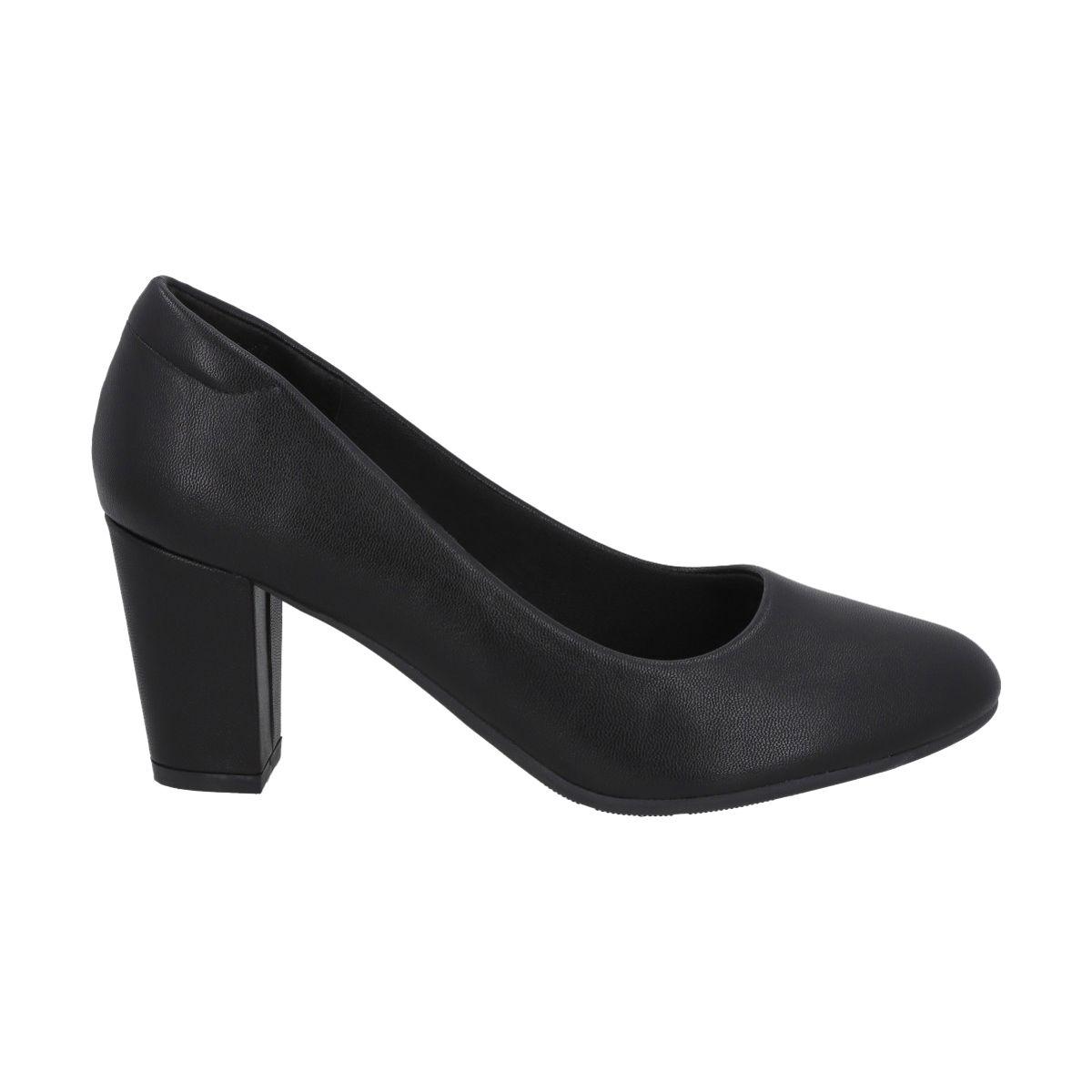 Zapato Mujer Negro Abril Police-0
