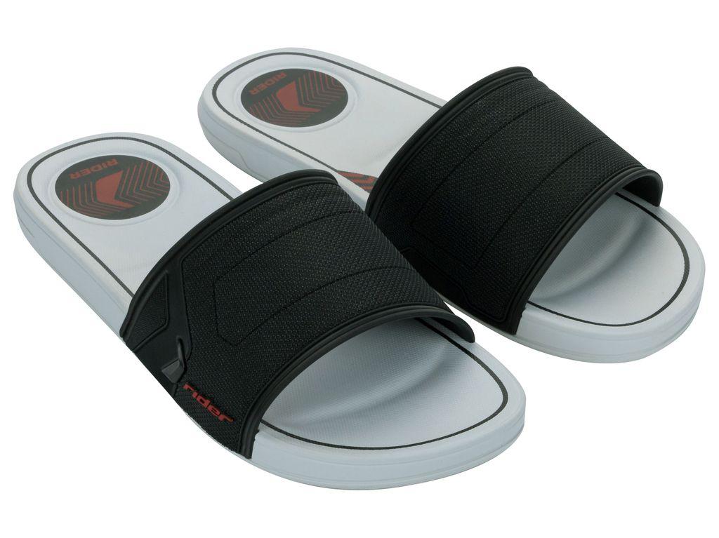 Sandalia Hombre Blanco/Negro Start Rider-1