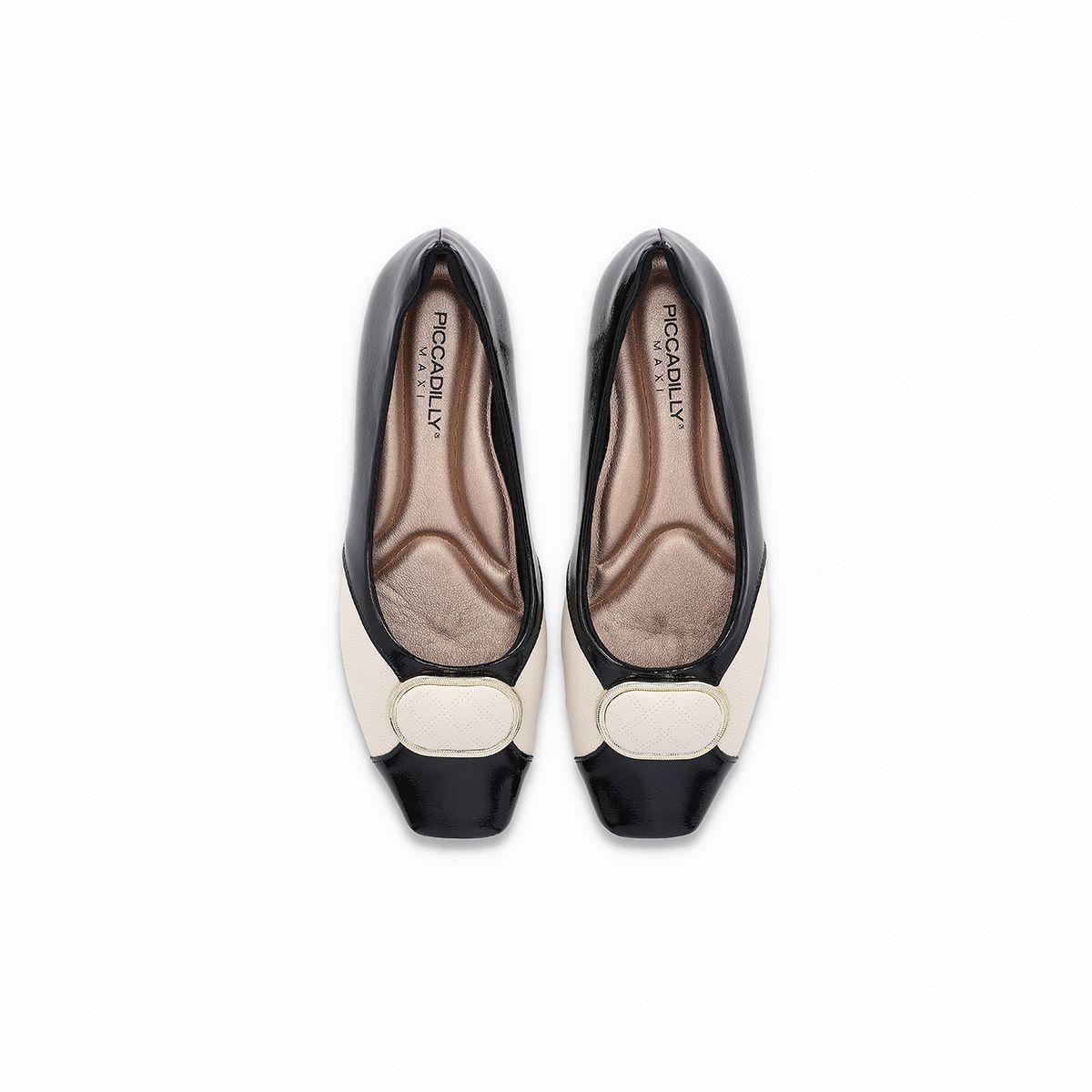 Zapato Mujer Negro/Blanco Fernanda 85 Piccadilly-2