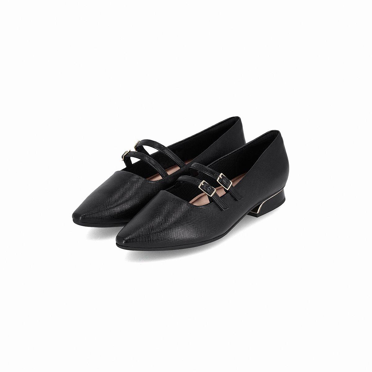 Zapato Mujer Negro/Hebilla Silvia 911 Piccadilly-1