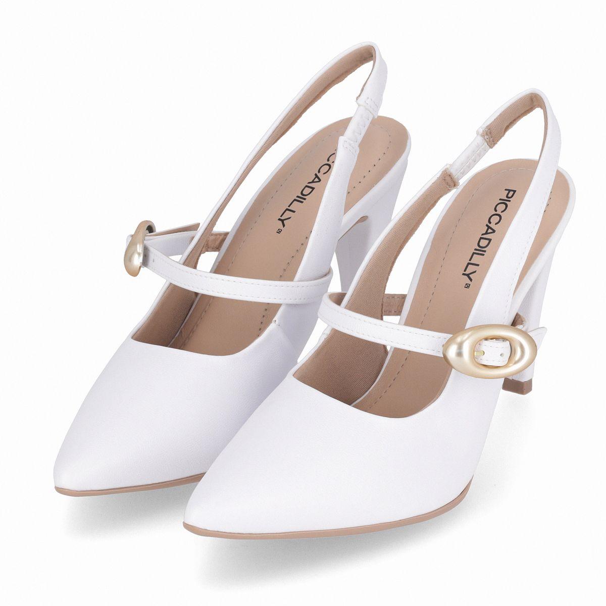 Zapato Mujer Blanco/Charol Silvana 174 Piccadilly-2