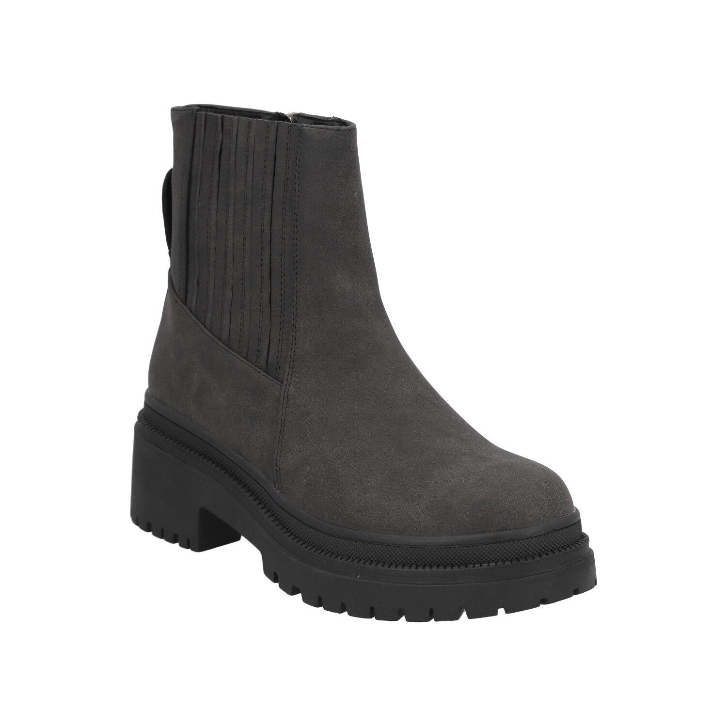 Botin Mujer Negro Celia Detogni-2