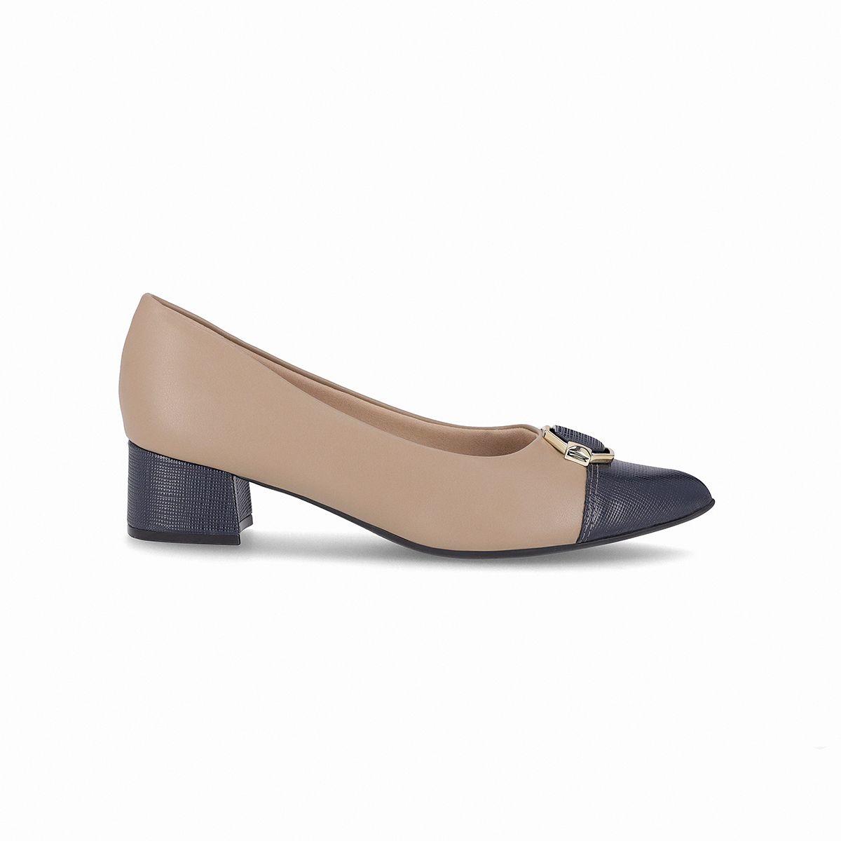 Zapato Mujer Azul/Arena Taci Piccadilly-0