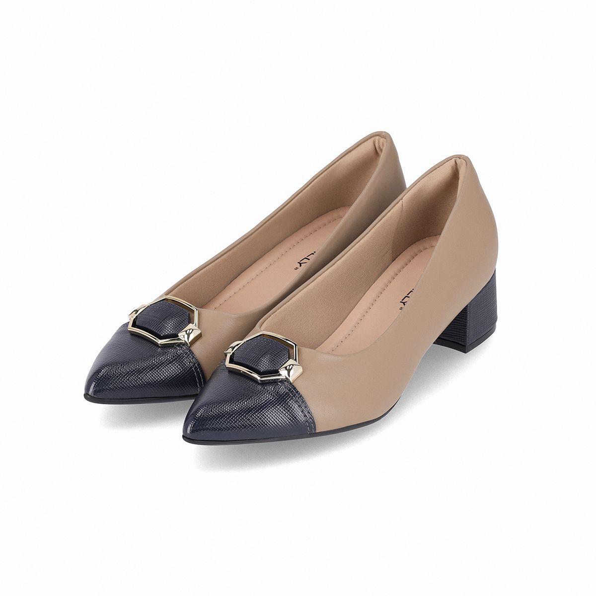Zapato Mujer Azul/Arena Taci Piccadilly-2