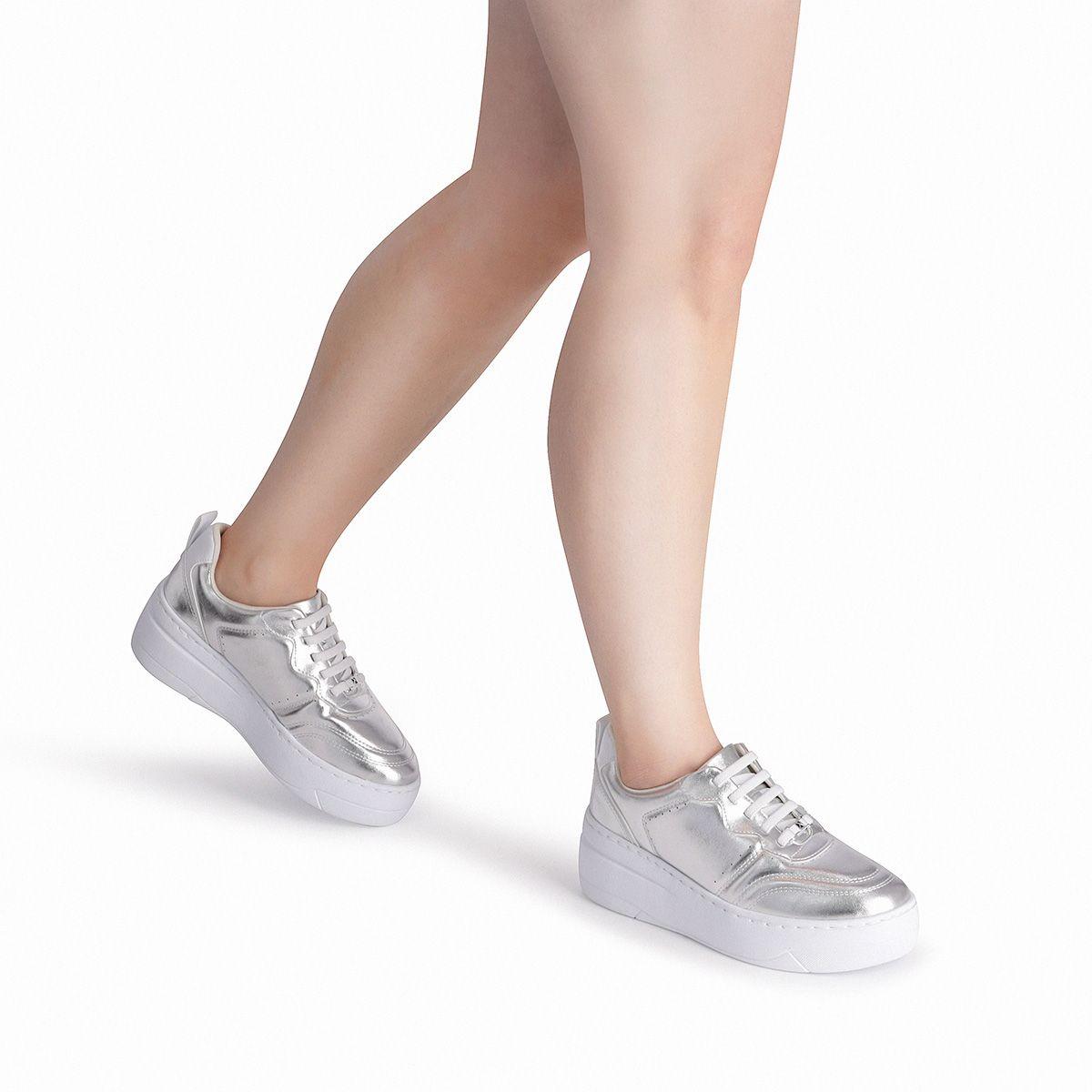 Zapatilla Mujer Plata Morgana Piccadilly-1