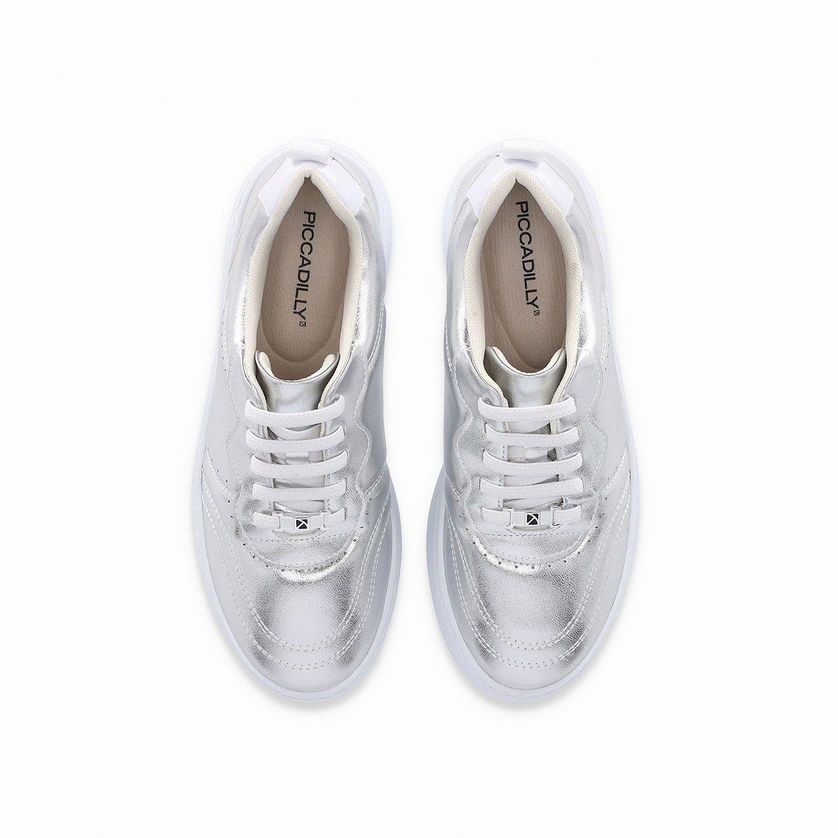 Zapatilla Mujer Plata Morgana Piccadilly-3