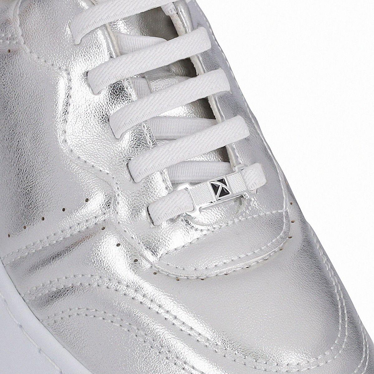 Zapatilla Mujer Plata Morgana Piccadilly-4