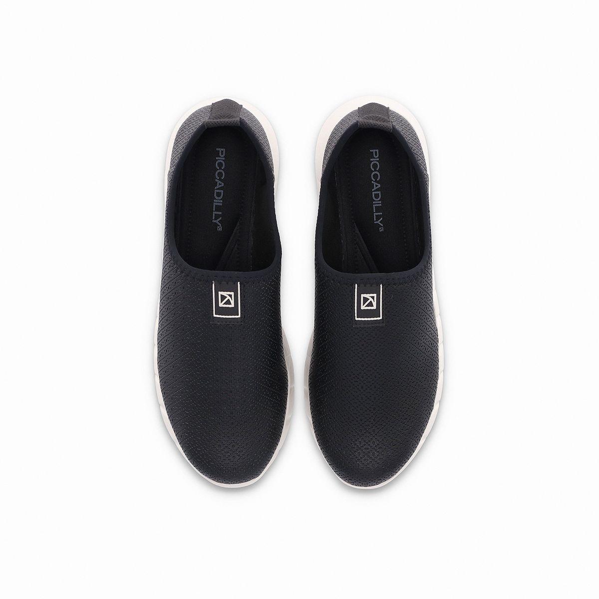 Zapatilla Mujer Negro/Blanco Fabi Piccadilly-1