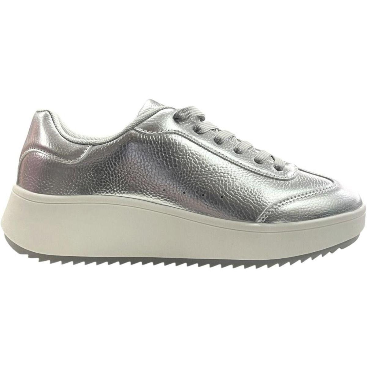 Zapatilla Urbana Mujer Plateado Alexa Detogni-0