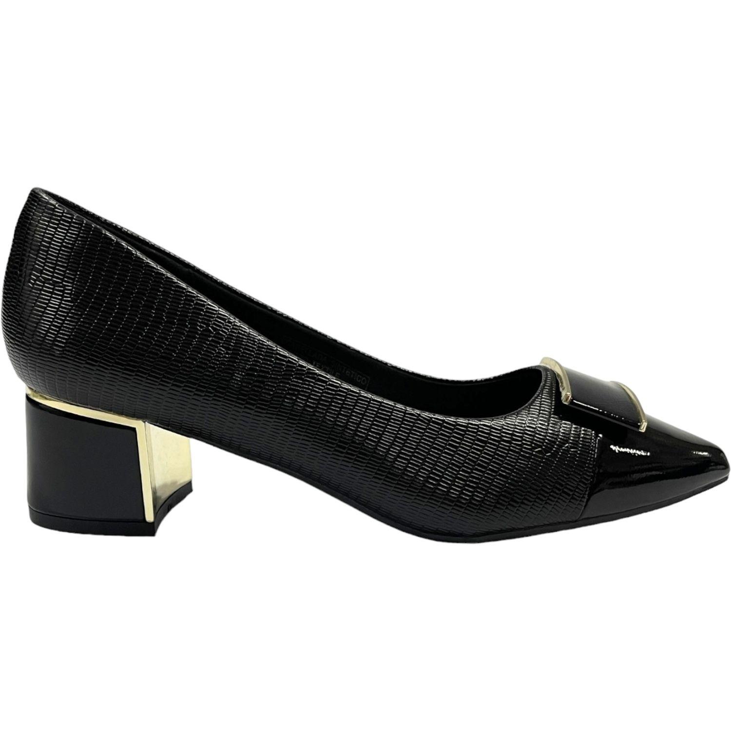 Zapato Mujer Negro Coco Detogni-0