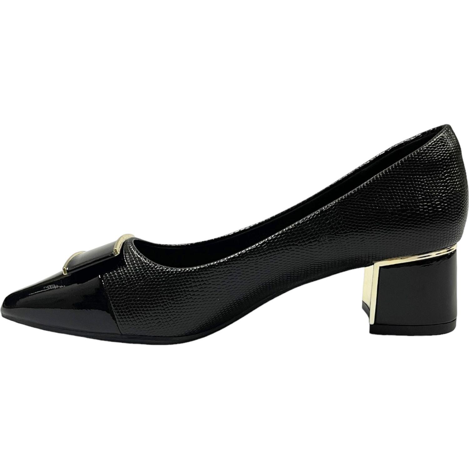 Zapato Mujer Negro Coco Detogni-2