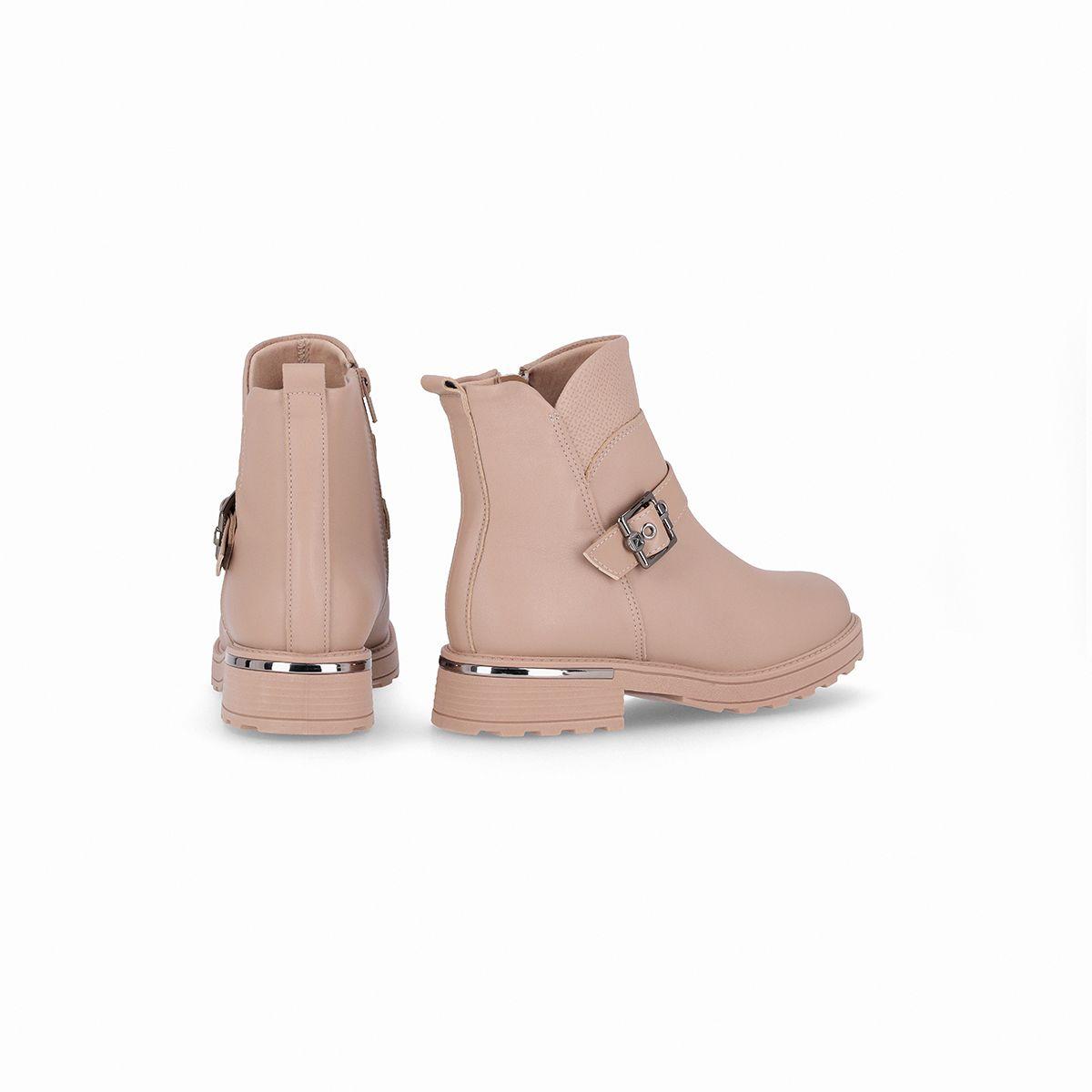 Botin Mujer Beige Gisa 91 Piccadilly-2