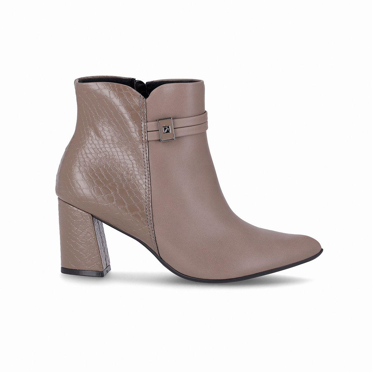 Botin Mujer Taupe Luiza 43 Piccadilly-0
