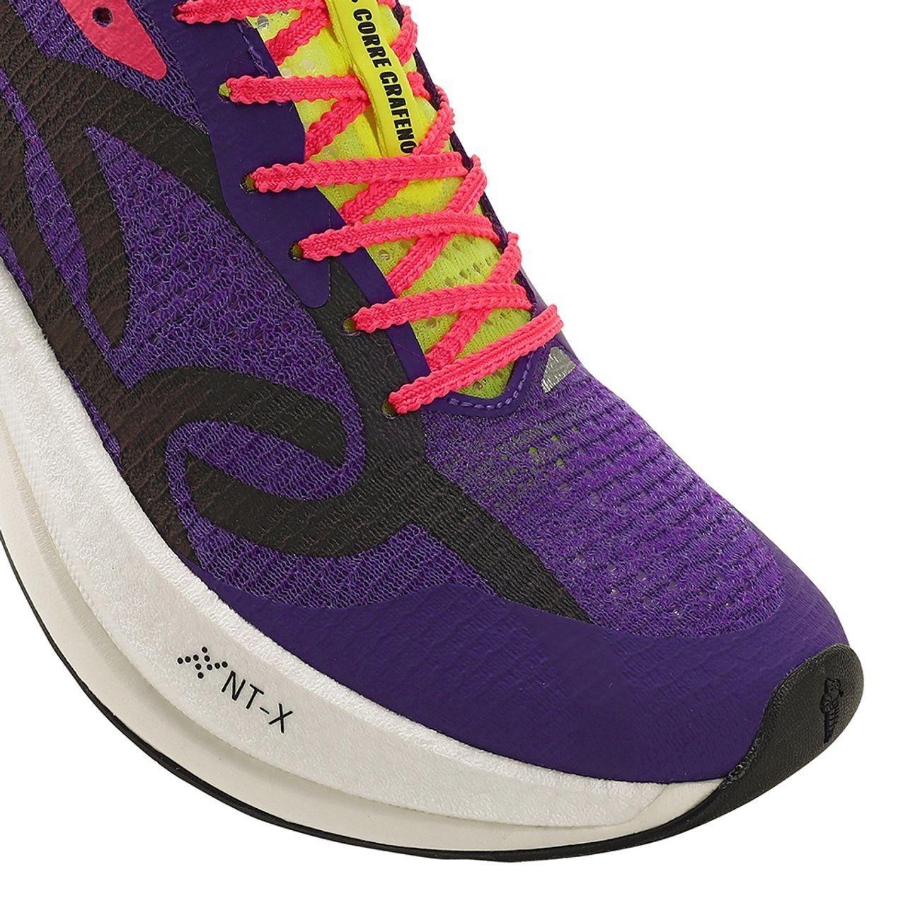 Zapatilla Running Mujer Corre Grafeno 3 Morada-7