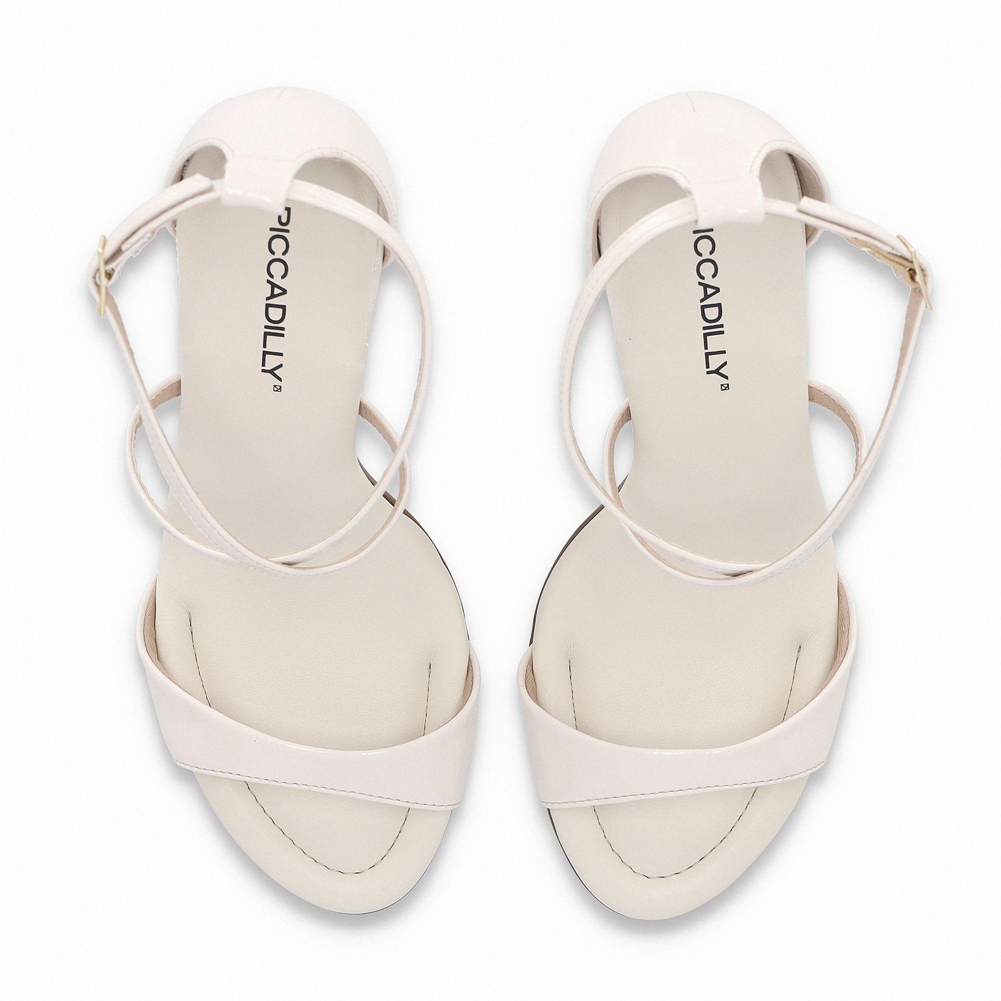 Sandalia Mujer Crema Rafa Piccadilly-1