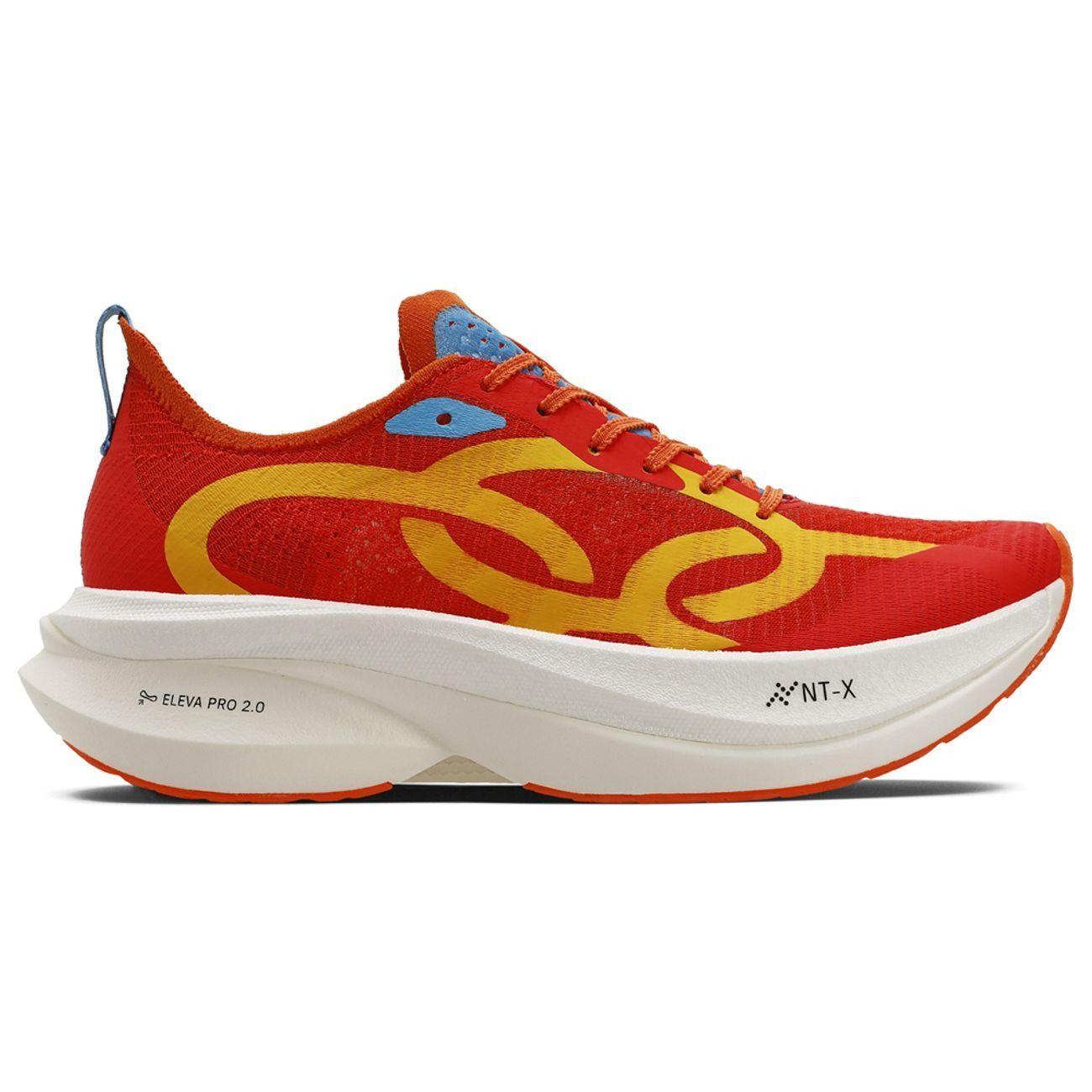 Zapatilla Running Hombre Corre Grafeno 3 Rojo/Amarillo-0