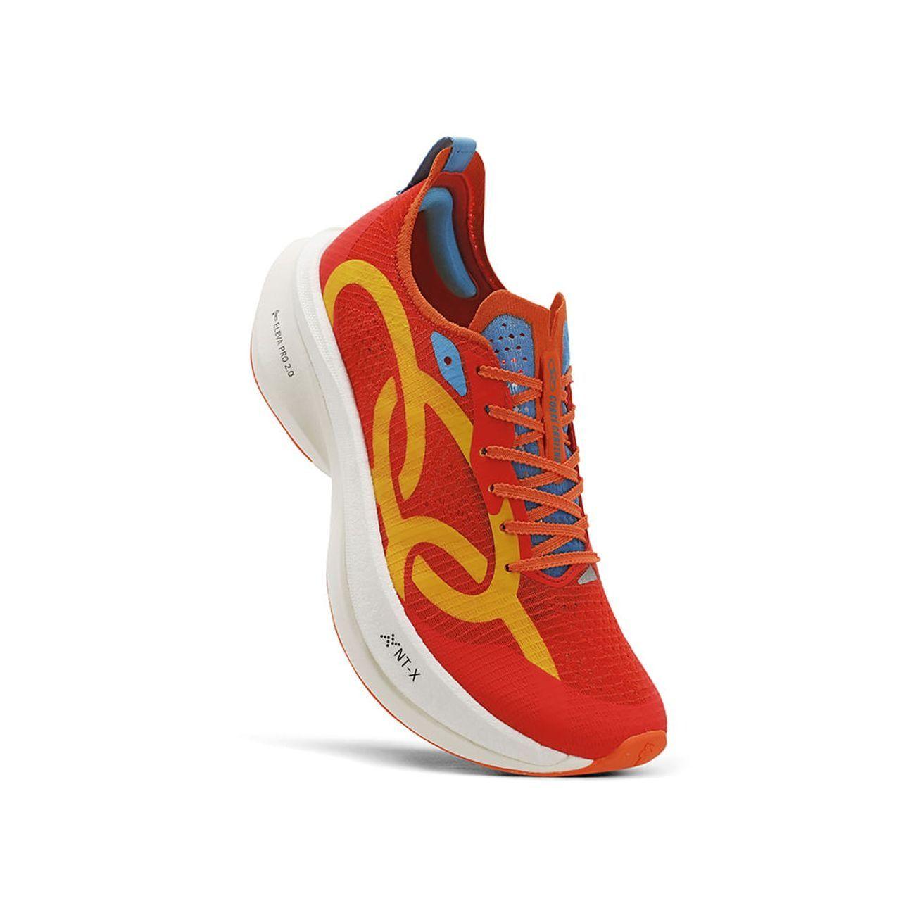 Zapatilla Running Hombre Corre Grafeno 3 Rojo/Amarillo-1