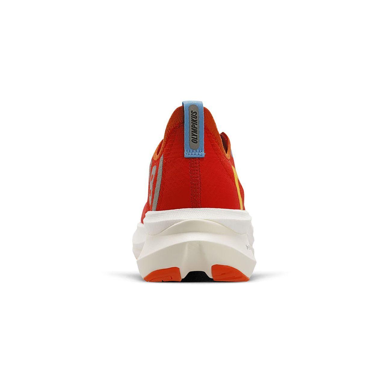 Zapatilla Running Hombre Corre Grafeno 3 Rojo/Amarillo-5