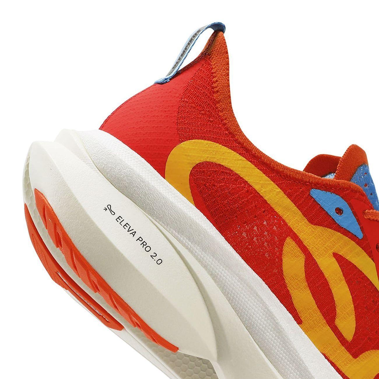 Zapatilla Running Hombre Corre Grafeno 3 Rojo/Amarillo-7