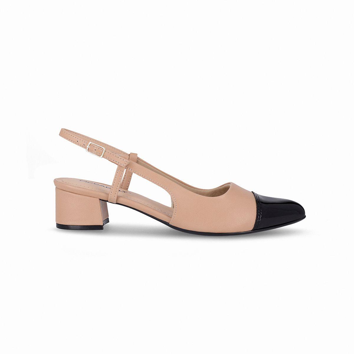 Zapato Taci Negro/Nude Piccadilly-2