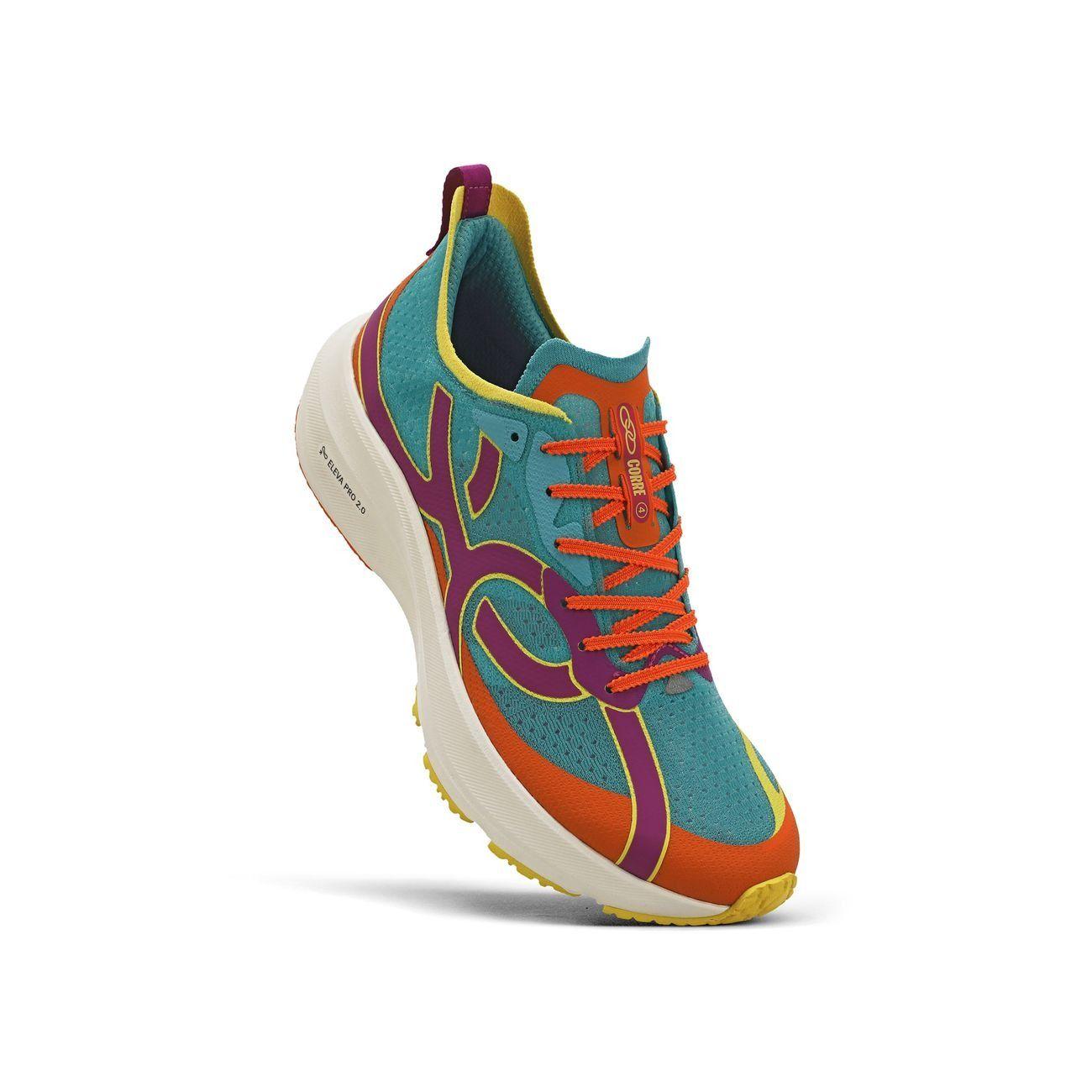 Zapatilla Running Mujer Corre 4 Celeste/Multi-1