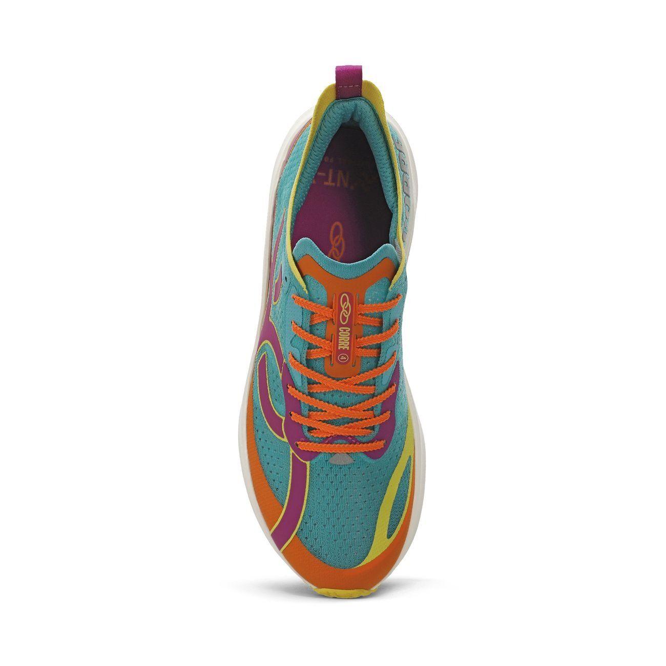 Zapatilla Running Mujer Corre 4 Celeste/Multi-3