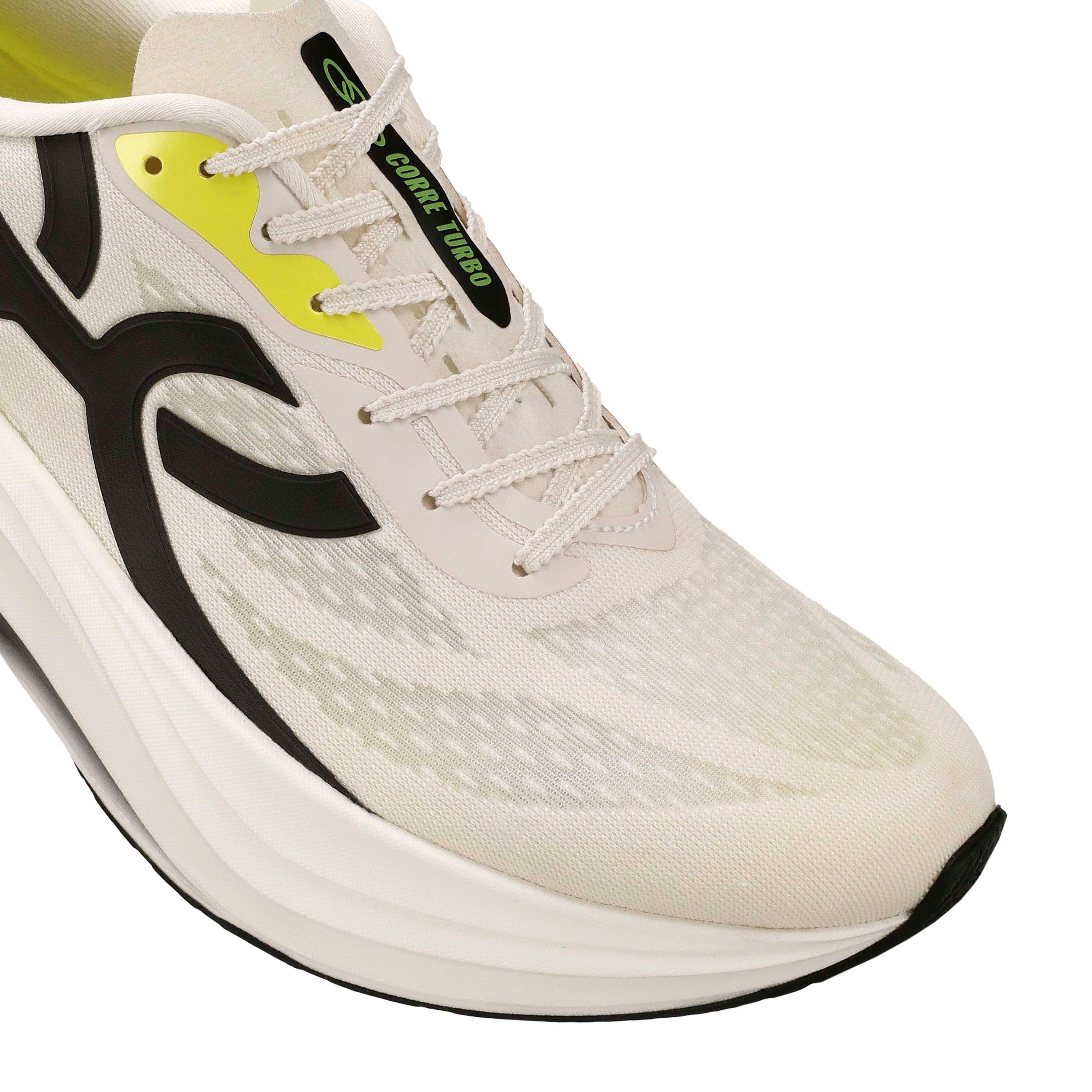 Zapatilla Running Mujer CORRE TURBO Arena/Negro-6