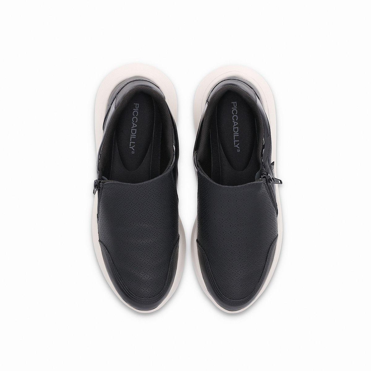 Zapatilla Mujer Negro/Blanco Eliane Piccadilly-2