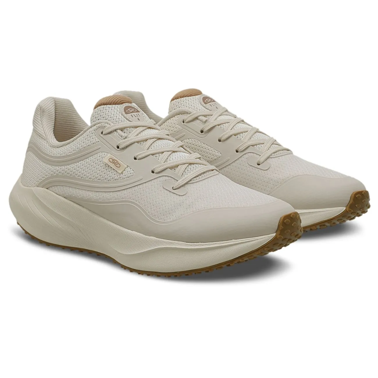 Zapatilla Mujer Flit 4 Beige-1
