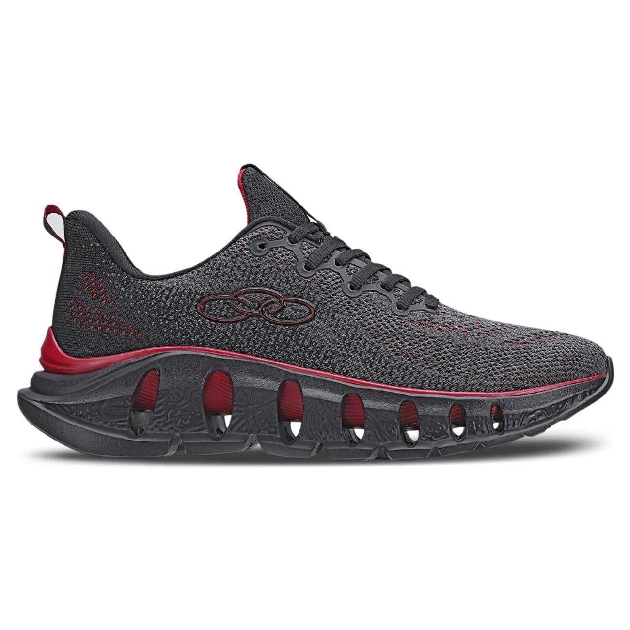 Zapatilla Hombre Diffuse 4 Negro/Rojo Olympikus-0
