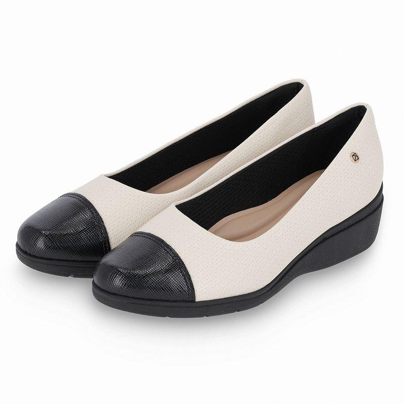Zapato Beth Blanco/Negro Piccadilly-0