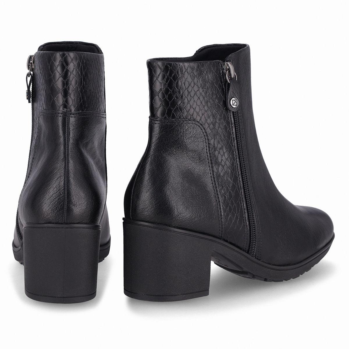 Botin Mujer Negro Daiane Piccadilly-4