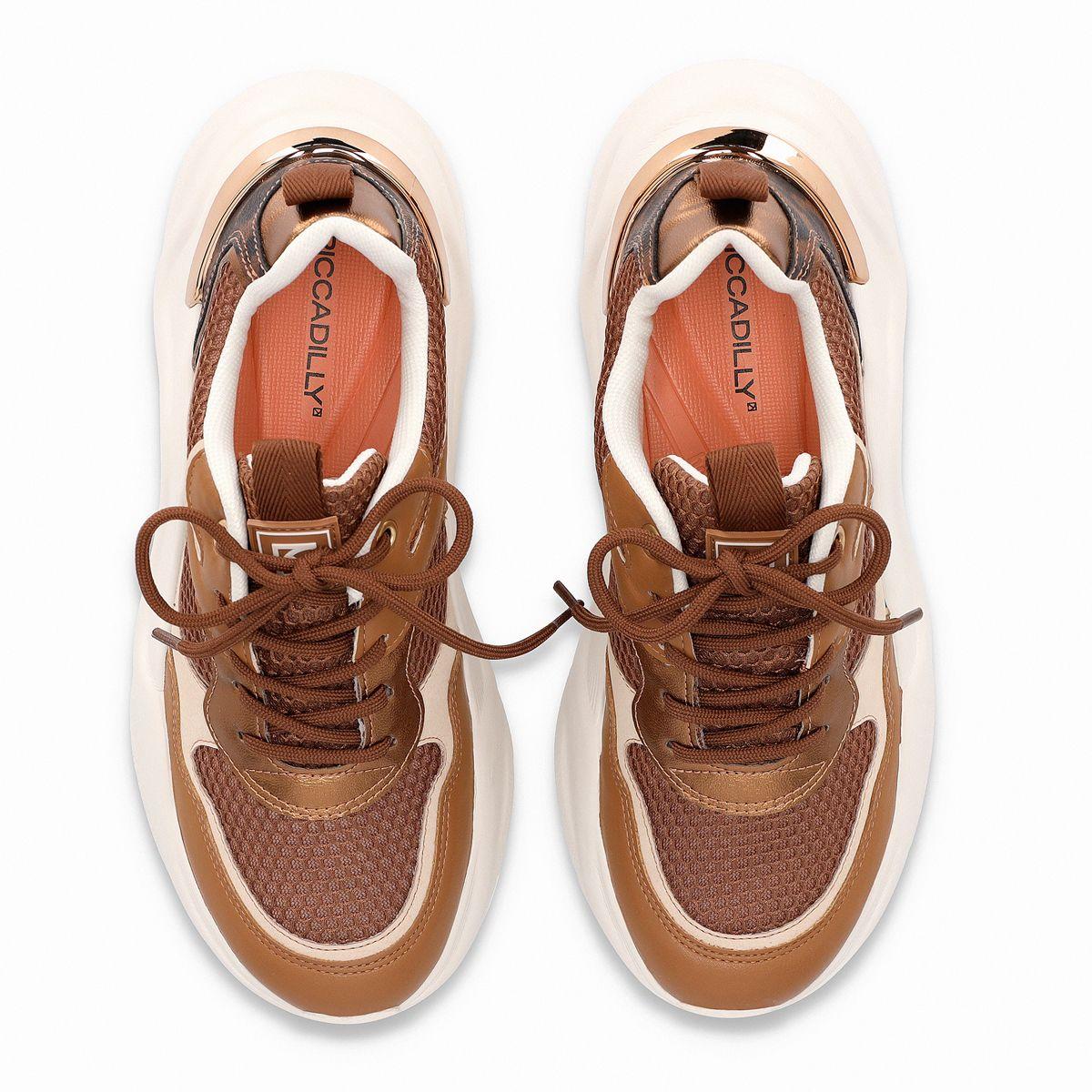 Zapatilla Mujer Animal Print/Marrón Fascitis Piccadilly-1