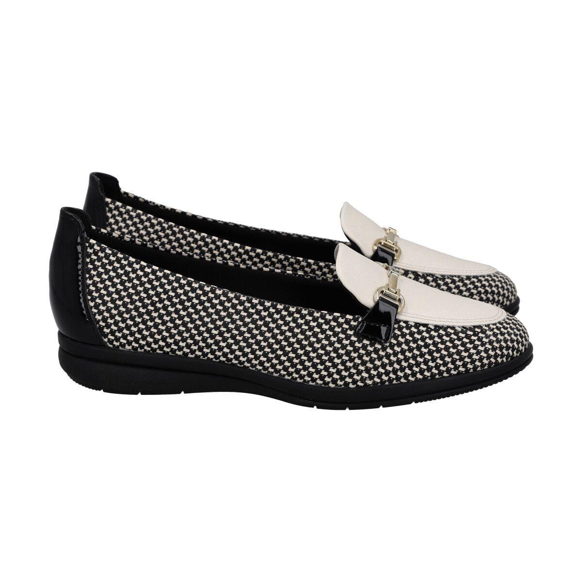 Zapato Fabricia Blanco/Negro Piccadilly-4