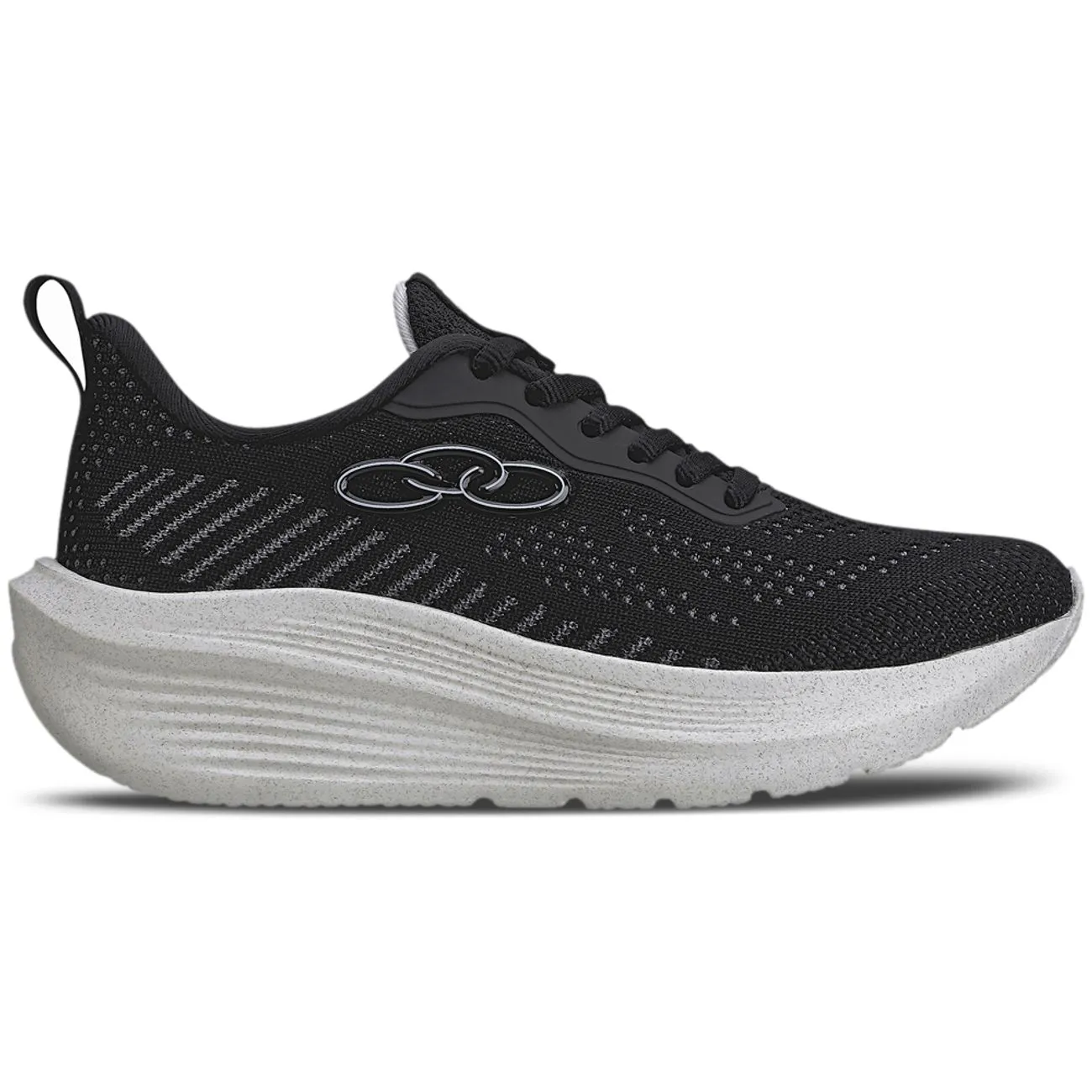 Zapatilla Adolescente Rayo Negro/Blanco-0