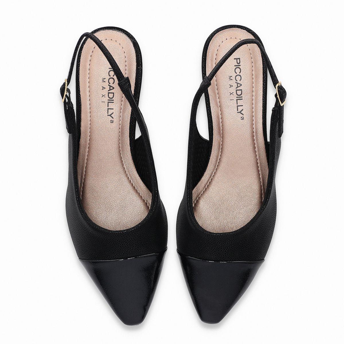 Zapato Mujer Negro/Charol Silvia 553  Piccadilly-1