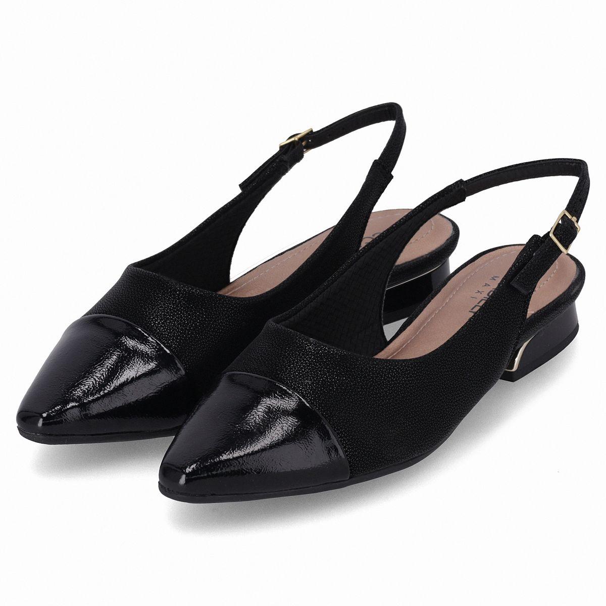 Zapato Mujer Negro/Charol Silvia 553  Piccadilly-2