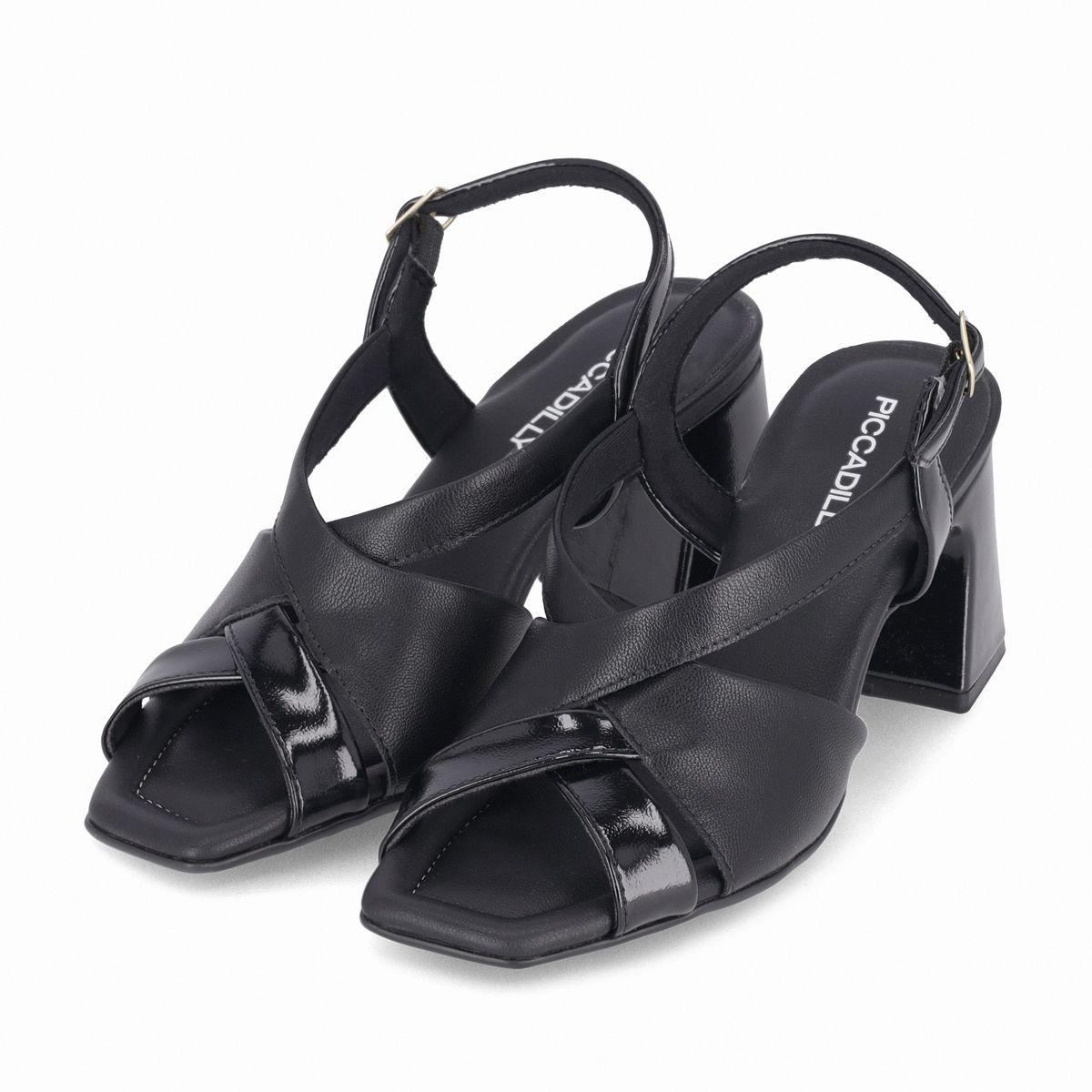 Sandalia Mujer Negro Flavia 78 Piccadilly-2