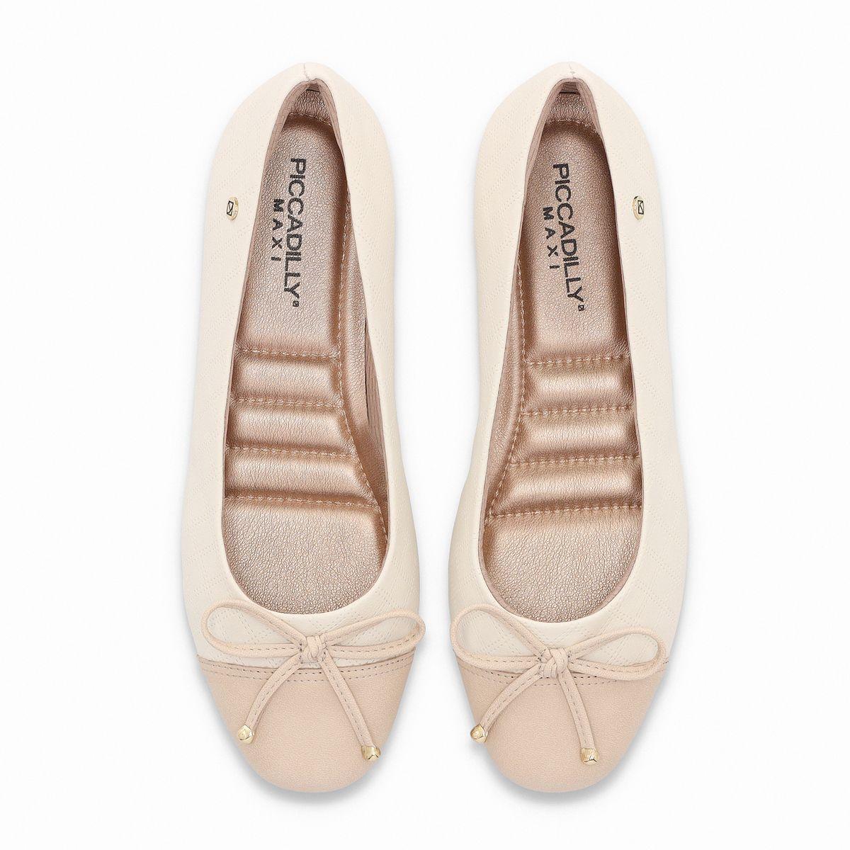 Ballerina Mujer Café/Crema Michelle Piccadilly-1